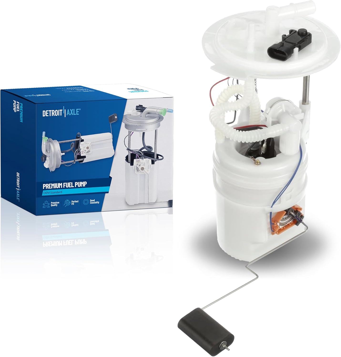 Detroit Axle - Fuel Pump Module for 2013-2018 Hyundai Santa Fe Sport 2014-2015 Kia Sorento, Electric Fuel Pump Module Assembly Replacement
