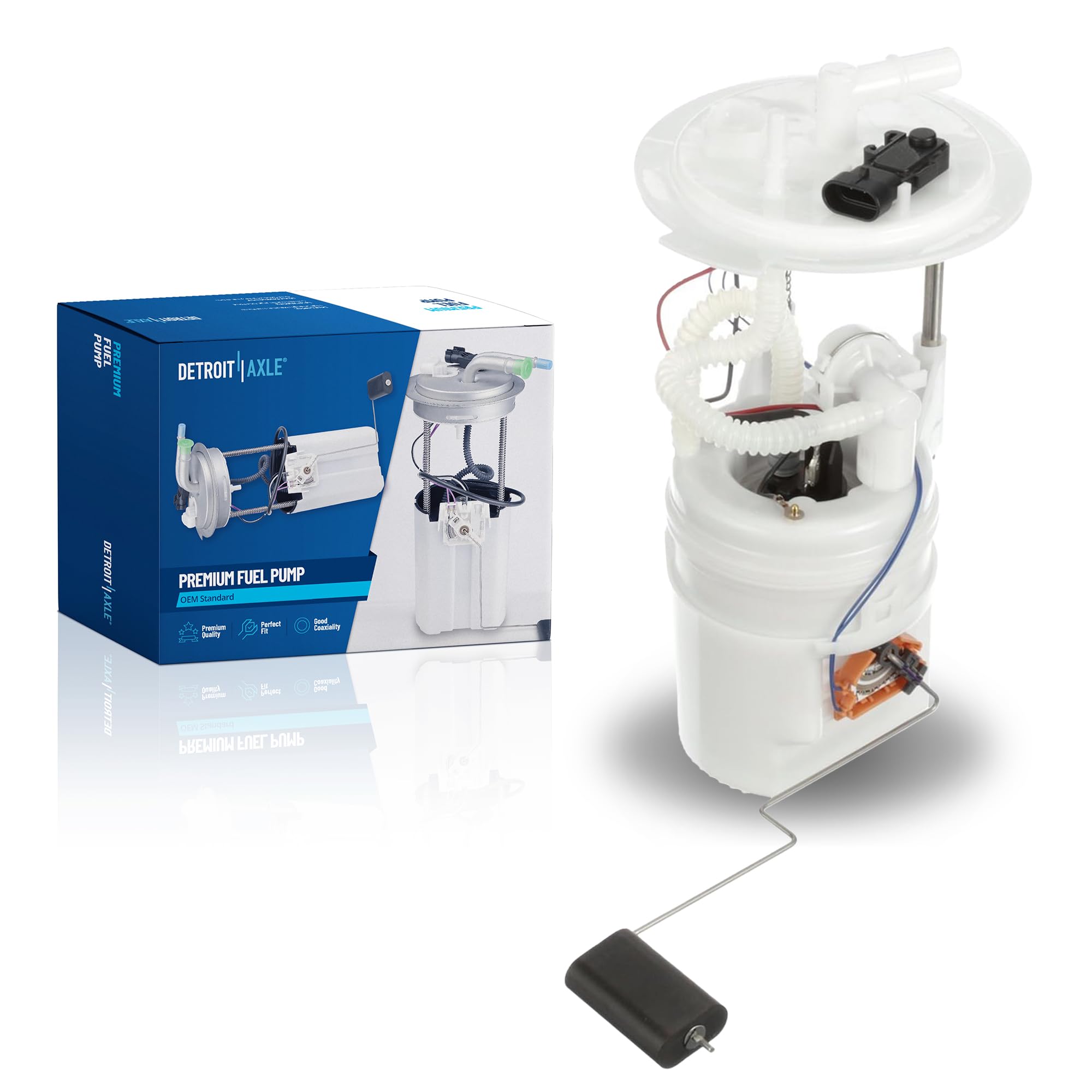 Detroit Axle - Fuel Pump Module for 2013-2018 Hyundai Santa Fe Sport 2014-2015 Kia Sorento, Electric Fuel Pump Module Assembly Replacement