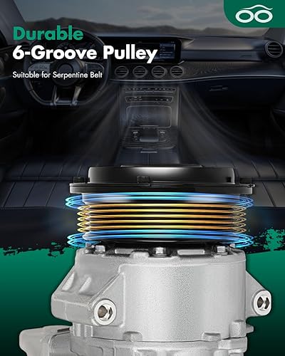 Miniatura 58 de SCITOO CO 10739C - Compresor de CA compatible con Honda Element 2.4L 2003 2004 2005 2006 2007 2008 2009 2010 2011