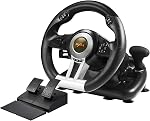 PXN V3II PC Racing Wheel, USB Car Race Sim Game PC Steering Wheel with Pedals for Windows PC/PS3/PS4/Nintendo Switch/Xbox One/Xbox Series X/S