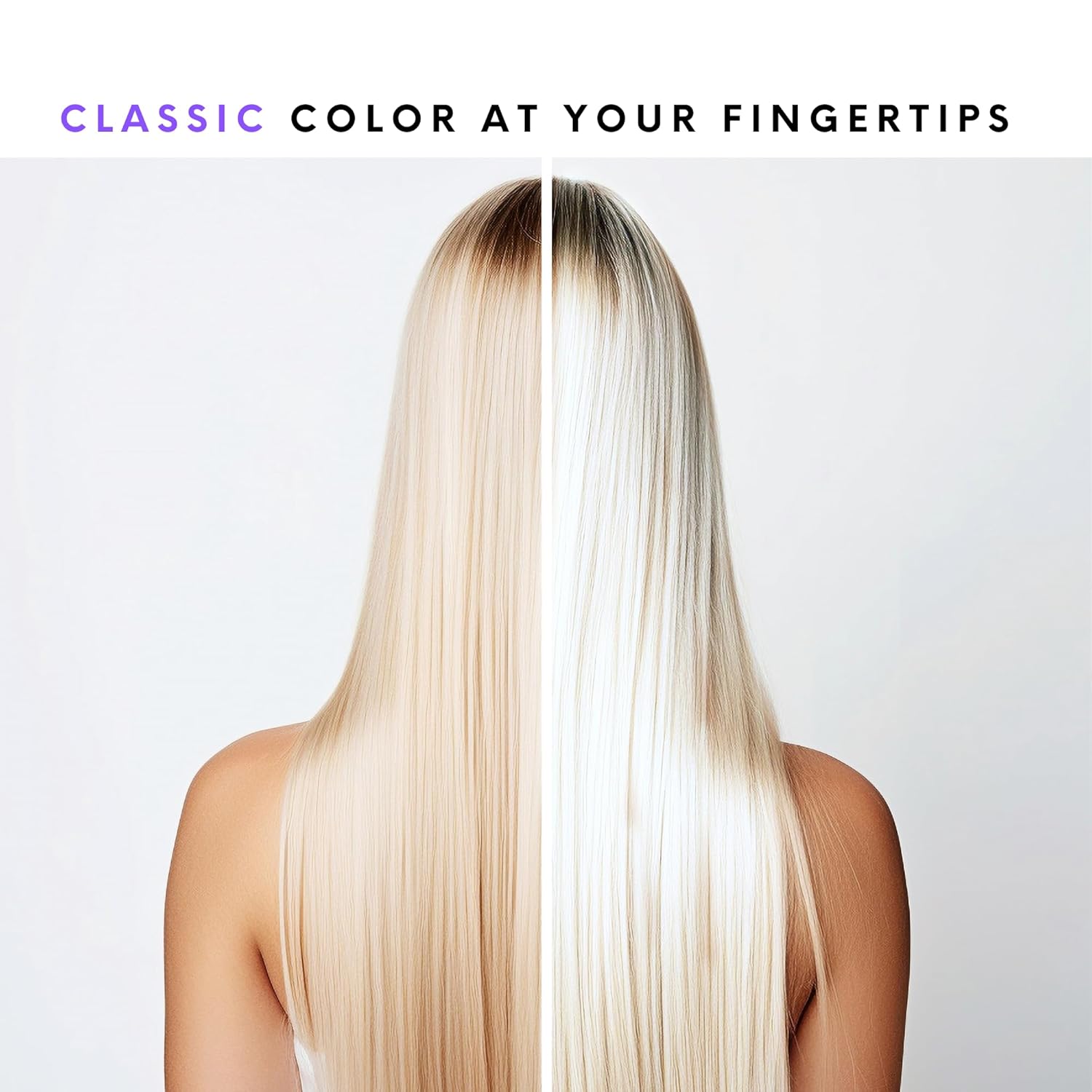 Watercolors Semi Permanent Color Depositing Shampoo. Sulfate & Paraben Free to Maintain & Enhance Hair Color VIOLET WASHE LITER - Image 4