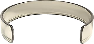 Rehabilitation Advantage Snap-on Food Guard for 8.5 – 9.5 Inch Plates, Smoked