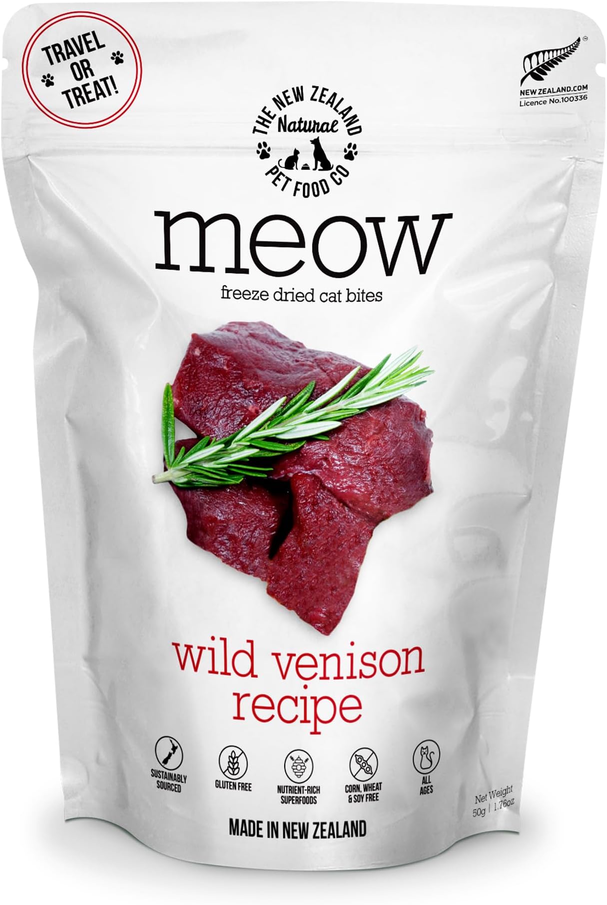 The New Zealand Natural Pet Food Co. MEOW Air Dried Cat