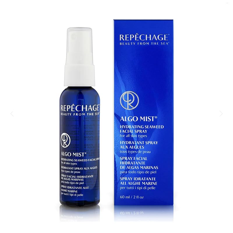 Repechage Algo Mist Bruma Facial com Algas, Aloe Vera, Vitamina C, Ginkgo Biloba e Água de Laranja, 60 mL