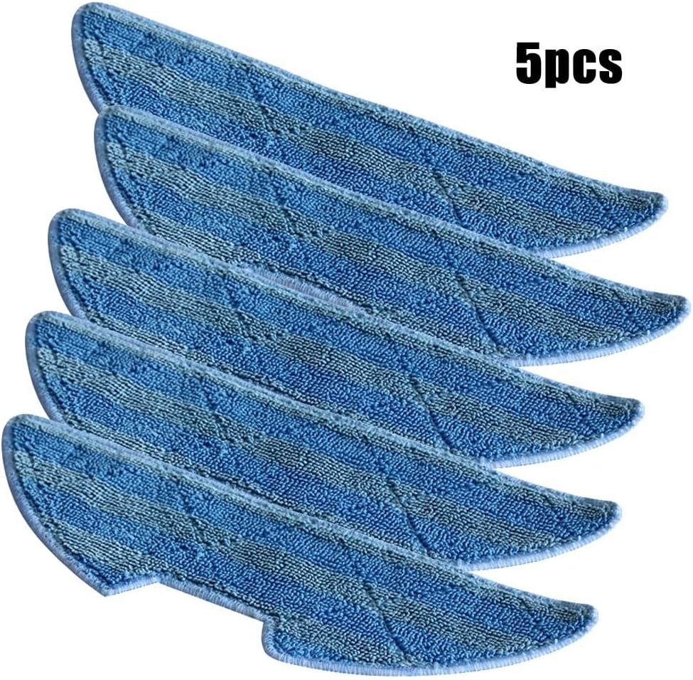 Dual Purpose 5 Pack Mop Cloth for Bluebot XPOWER+ Robotic Vacuum Cleaner