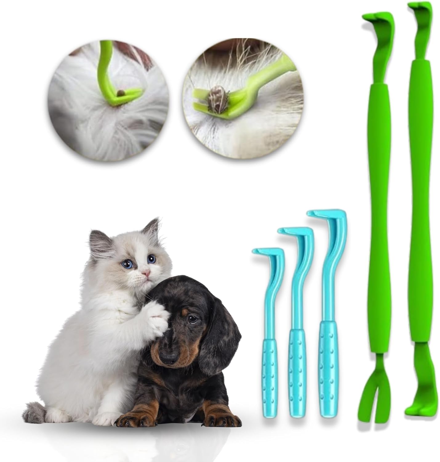 Tick Removal Kit for Pets & Humans – Safe, Easy, & Effective Tool Set Tick Removal Kit for Pets & Humans – Safe, Easy, & Effective Tool Set