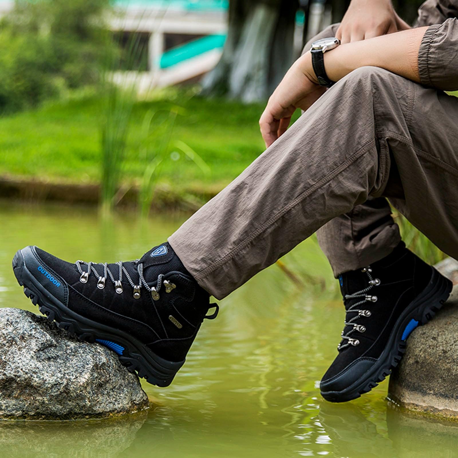 Zapatos de Hombre Zapatos Ortopédicos Cómodos con Parte Inferior Suave Sneakers Comodos ultracómodos Caminar Bambas Slip-on Sneakers Atlético Trabajo Correr Trabajar Slip On Convenientes para Caminar