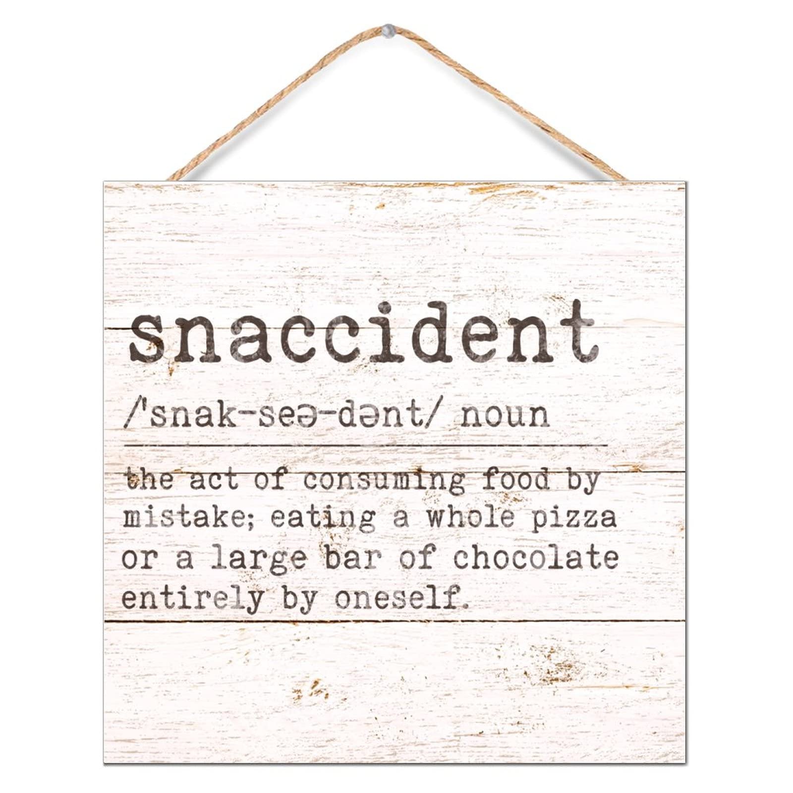Panneaux en bois Snaccident pour décorer une cuisine ou une chambre chaleureuse
