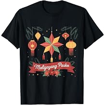 Filipino Parol Decor Maligayang Pasko Christmas Tagalog T-Shirt