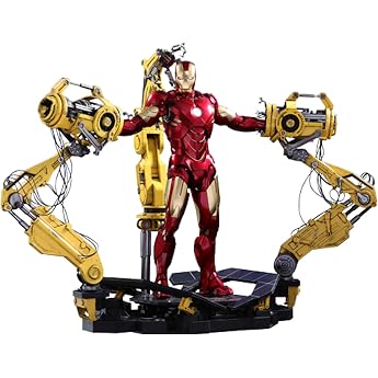Quarter Scale Iron Man 2 Iron Man Mark 4 with Powered Suit Attachment 1/4 Scale Figure