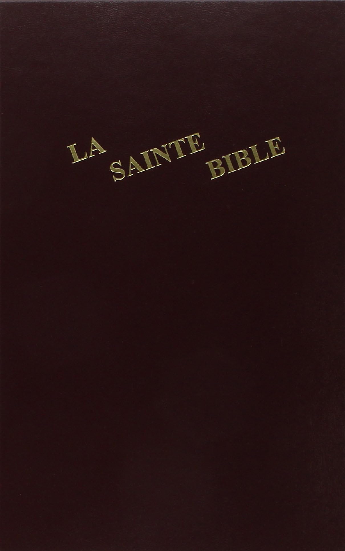 BIBLE OSTERVALD RIGIDE BLEU OU NOIR