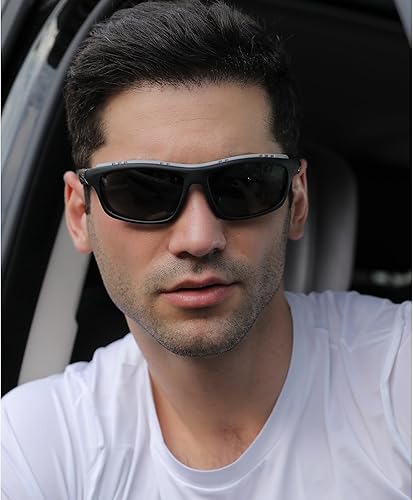 Miniatura 2 de A LONG Gafas de sol deportivas polarizadas para hombres, para conducir, pesca, correr, ciclismo, protección 100% UV