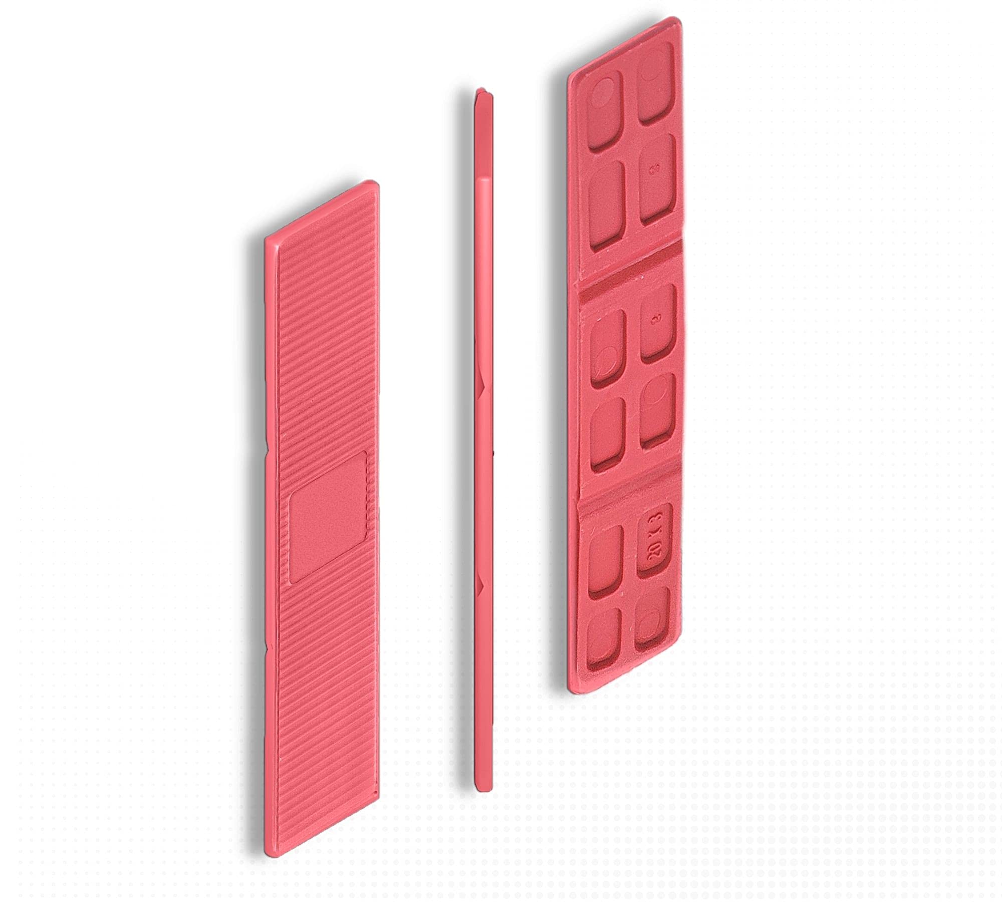 DOJA BARCELONA | 3mm Plastic Wedges | Pack 100 | Glazing Blocks, Spacer Plates, Leveling Blocks