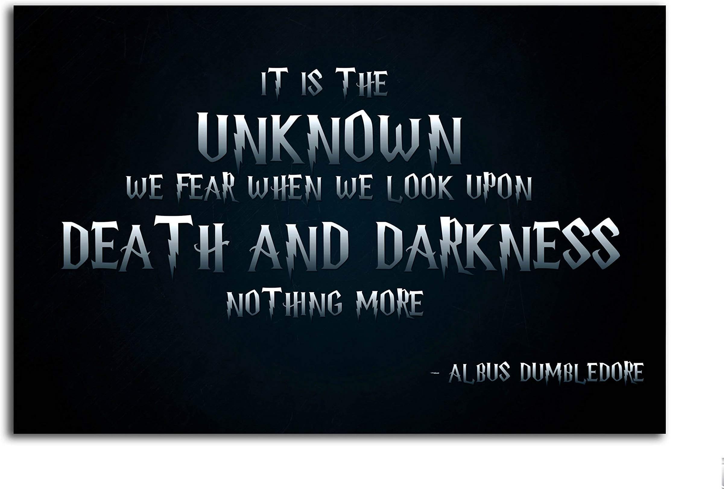 Tamatina Wall Poster | Harry Potter | Albus Dumbledore Quote | Hollywood | Movies | Hostel | Laminated | Tearproof | Size - 92 X 61 cms.a5326