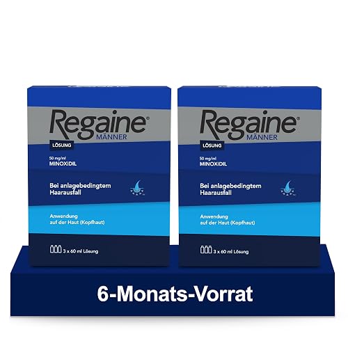 Regaine Männer Lösung mit Minoxidil bei erblich bedingtem Haarausfall |