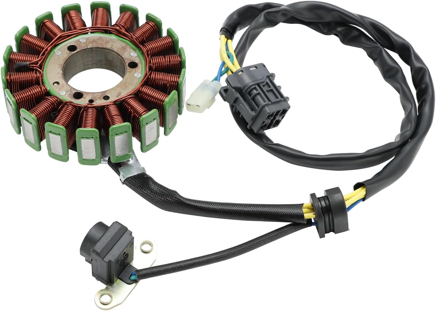 Artudatech Magneto Stator D406 For Kymco Maxxer 300 Mongoose 300 MXU 300 For Kymco Maxxer 300 2006-2012 For Kymco Maxxer 300 2010-2016 31120-LDE9-E00 31120LDE9E00