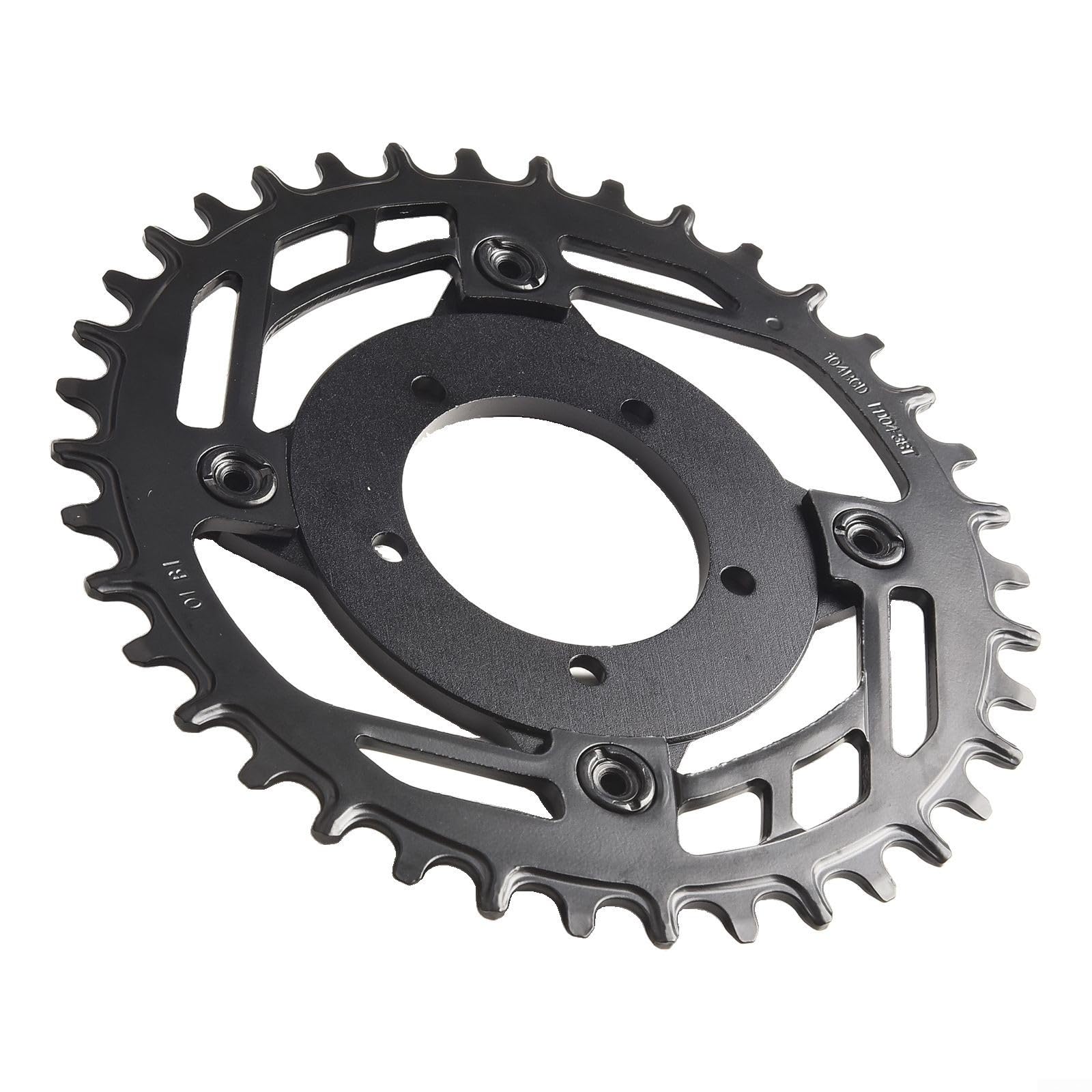 104BCD Adaptateur de plateau 40T en acier et alliage pour moteurs de vélo électriques Bafang BBS01/BBS02/G340