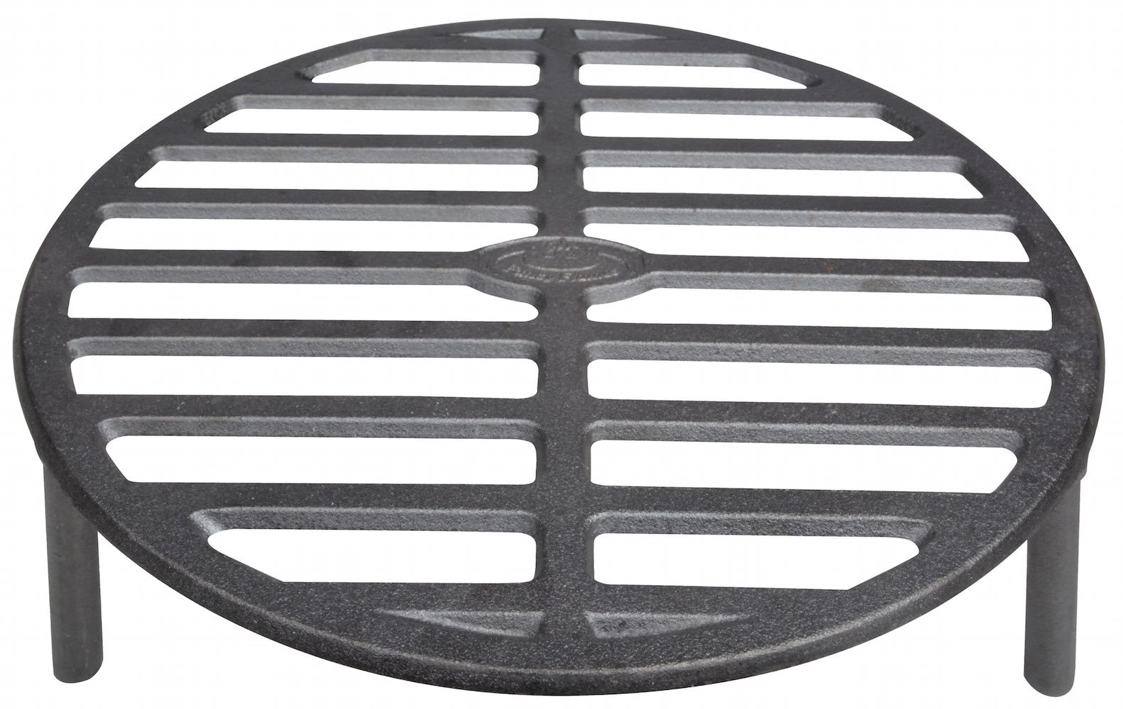 Fallen Fruits Cast Iron Round Camping Bbq Grill from B&Q