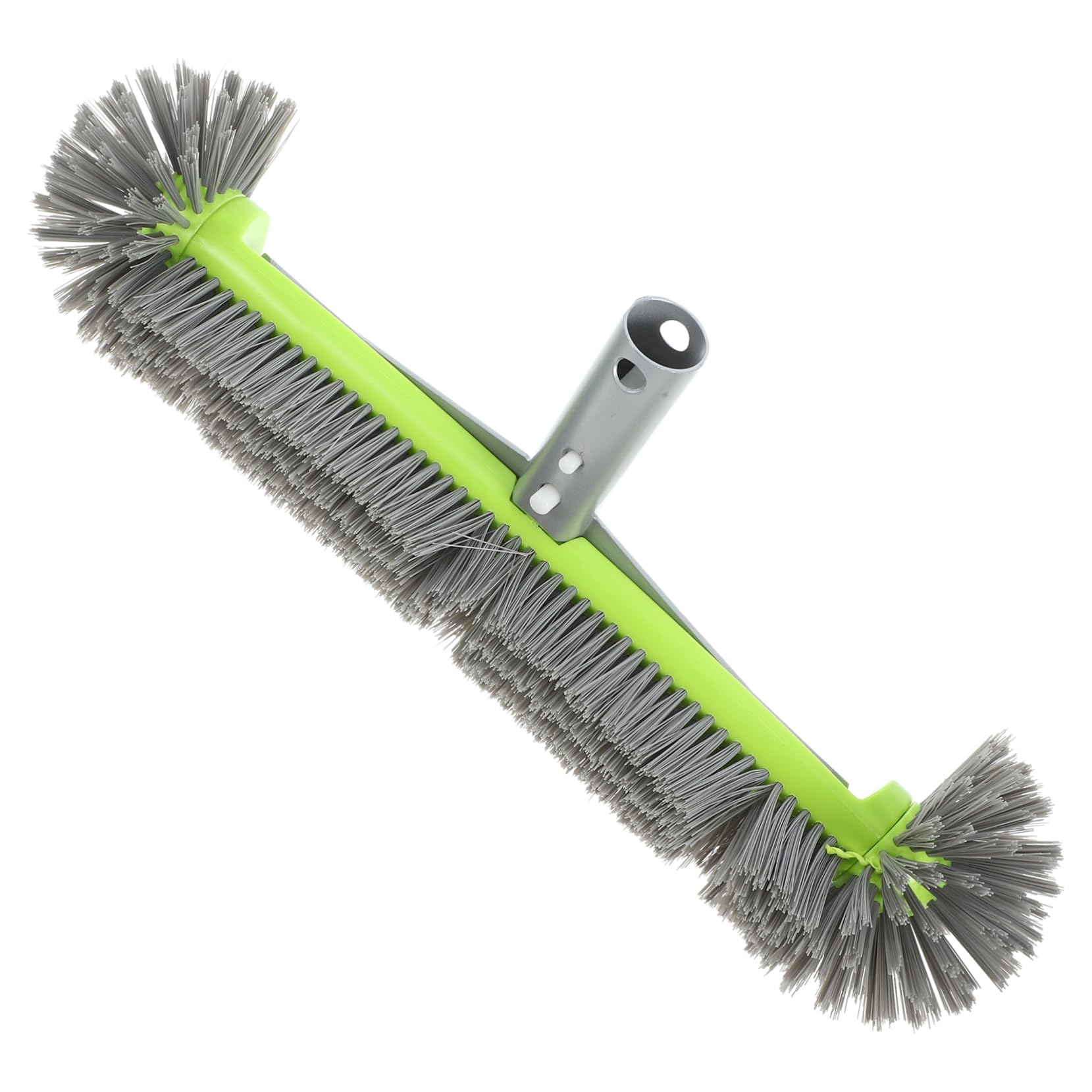 Cepillo De Limpieza para Piscinas Cabezal Desmontable Cepillo De Paredes y Fondo Cerdas Densas para Limpieza De Superficies De Piscina Compatible Pértigas Estándar