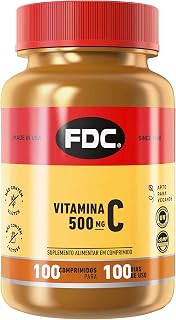 FDC Vitamina C 500mg - 100 Comprimidos Revestidos