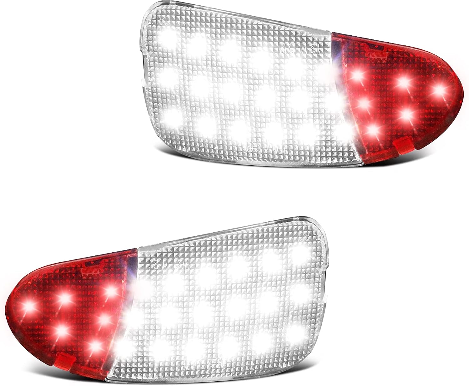 LED Interior Door Light Door Panel Courtesy Lights Compatible with Ford F150 1997-2003, 1997-1999 F250, 2 Pack