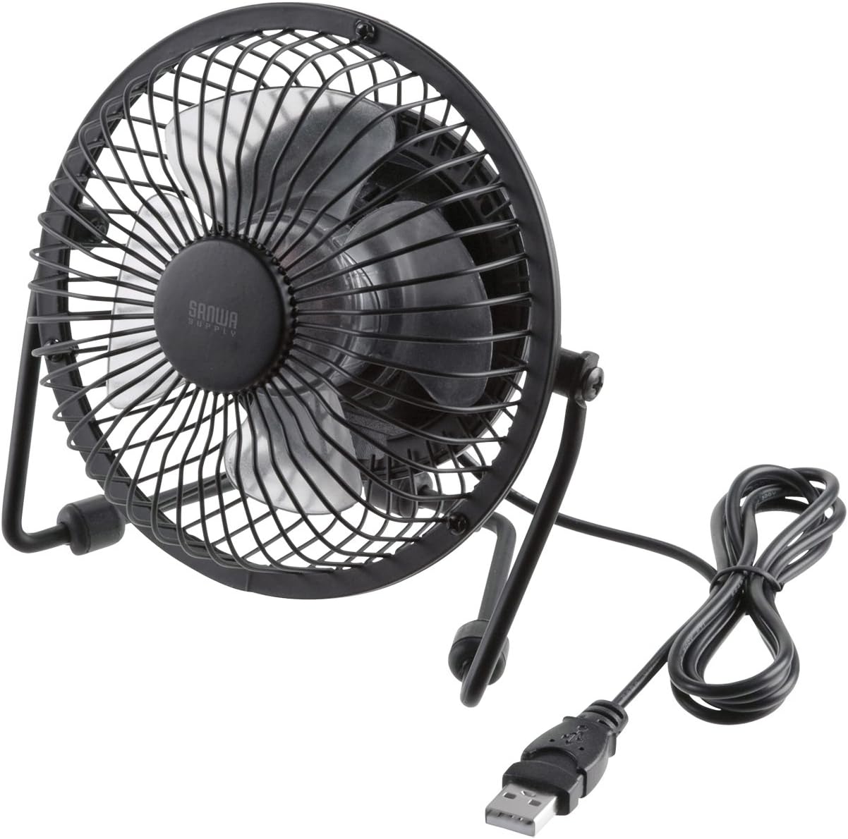 サンワサプライ USB扇風機 卓上扇風機 角度調整(2段階) USB-TOY64N