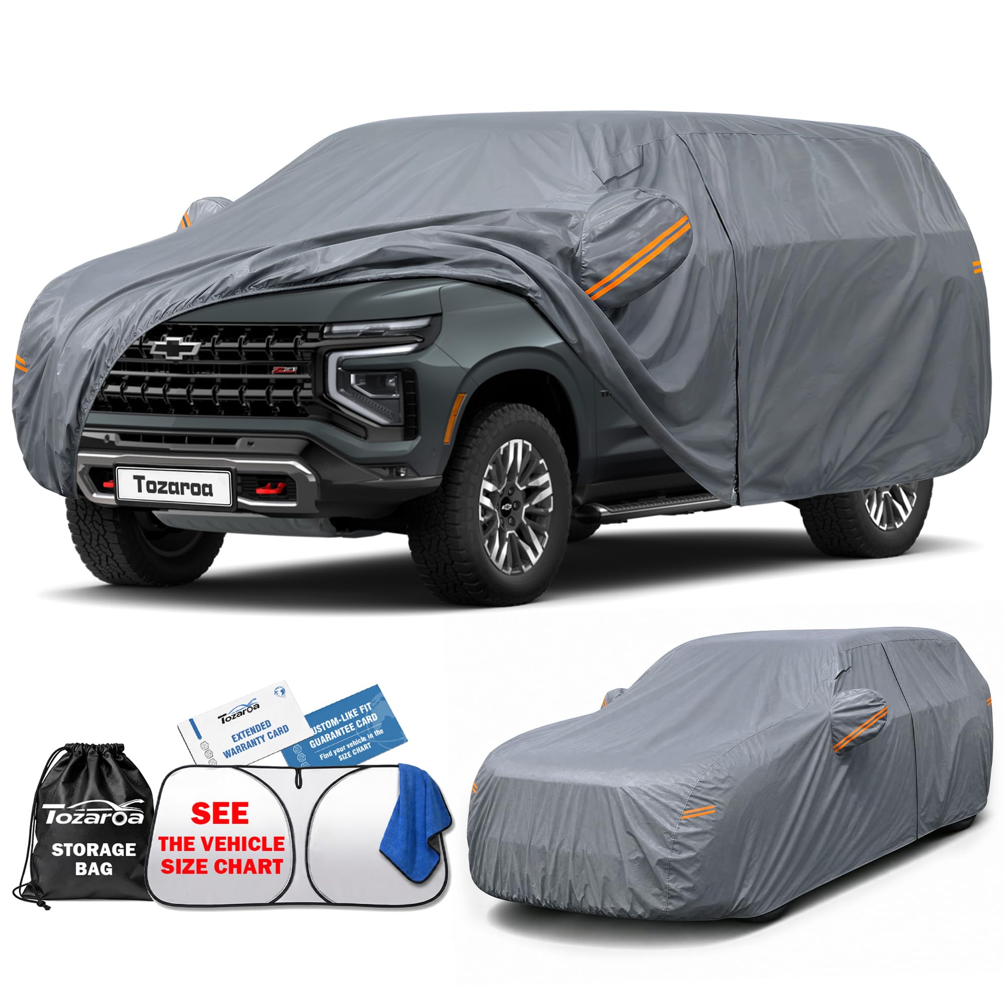 Photo 1 of Tozaroa SUV Full Car Cover - Waterproof, All-Weather, Size S4