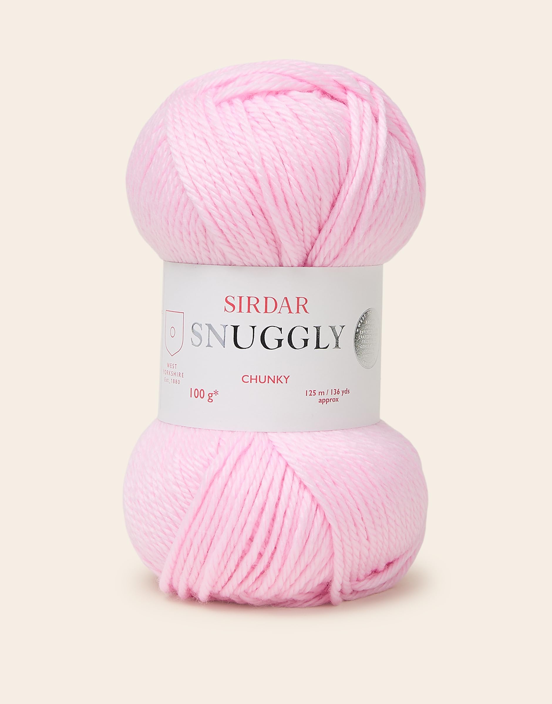 Snuggly Chunky, Petal Pink 100g