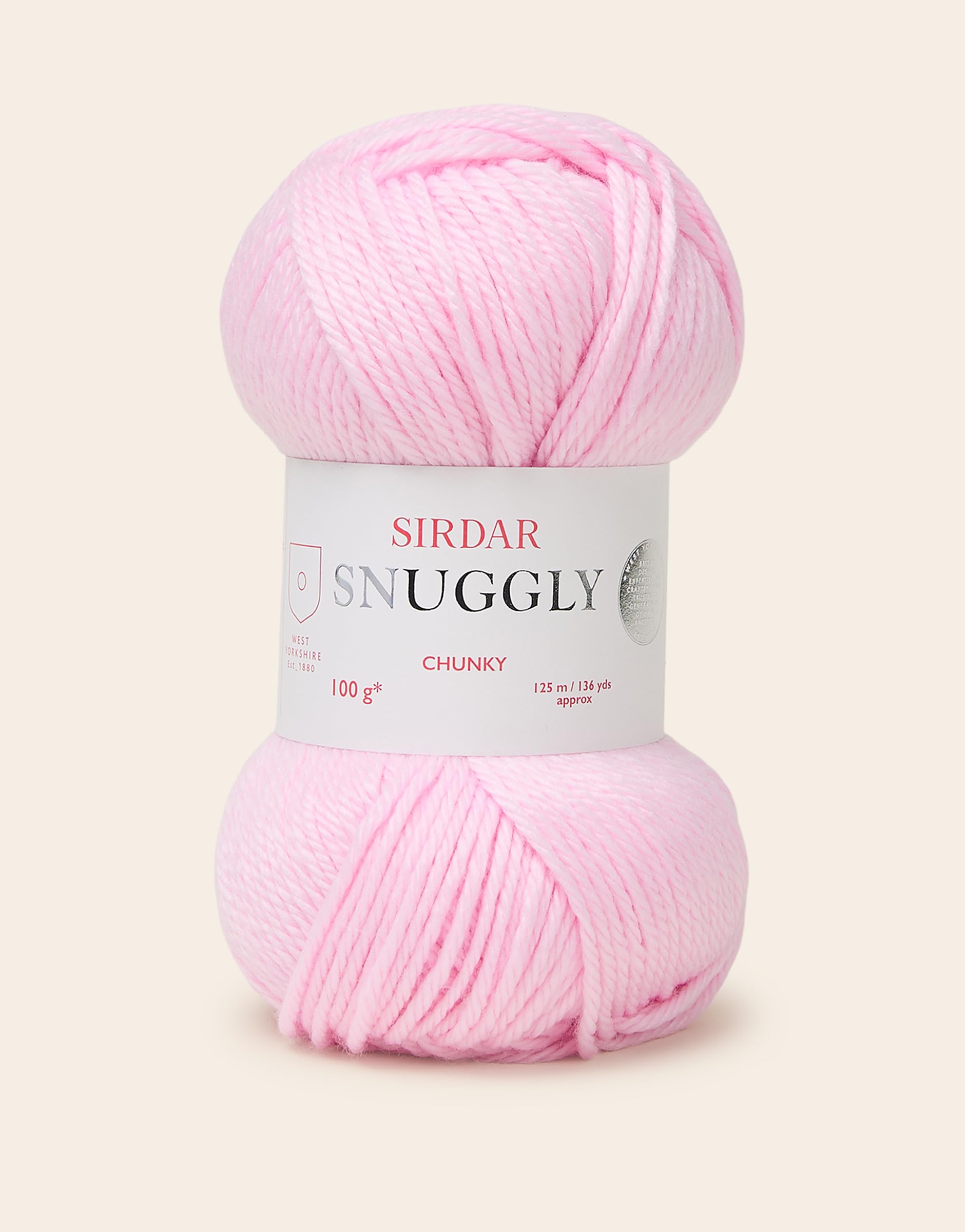Sirdar Petal Pink Snuggly Chunky, 100G