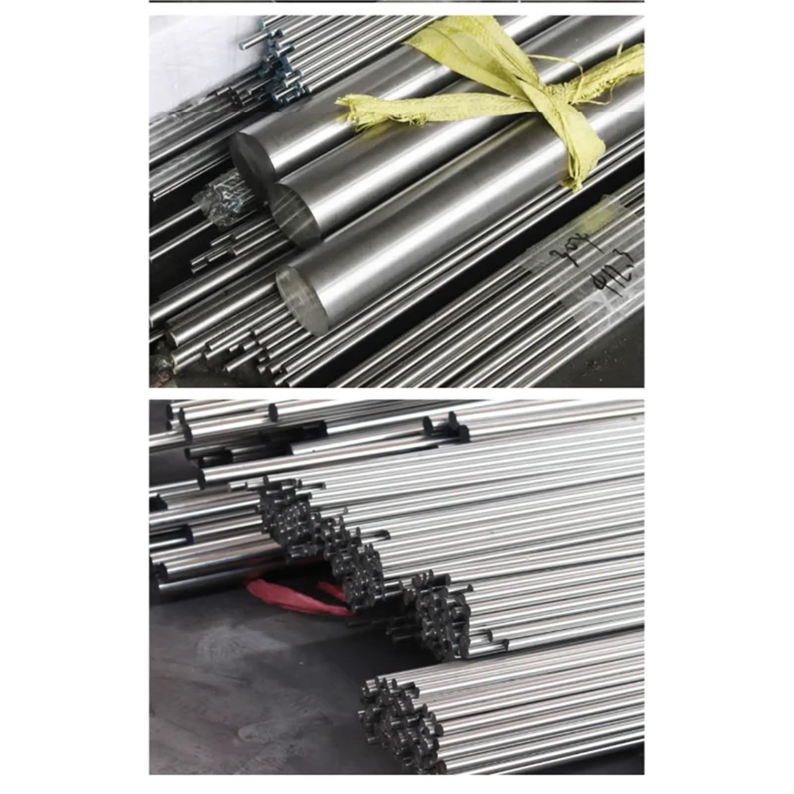 Varillas Redondas De Acero Inoxidable Diámetro del eje de la varilla acero inoxidable Varilla tierra redonda métrica metal(8mm,300.0mm)