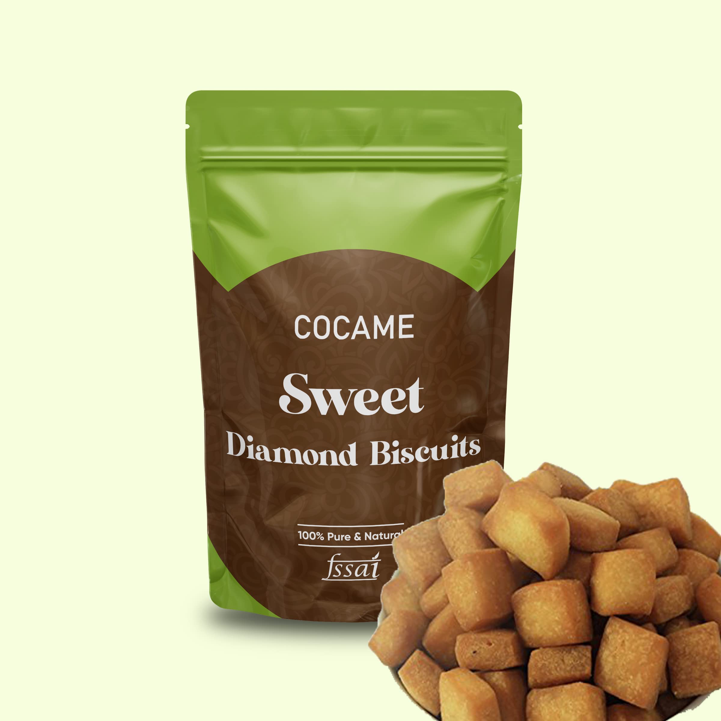 Sugar Coated Daimond sweet biscuits/khajoor indian biscuits/ఖజూర్ బిస్కట్ /డైమండ్ స్వీట్ బిస్కెట్లు- 250 grms