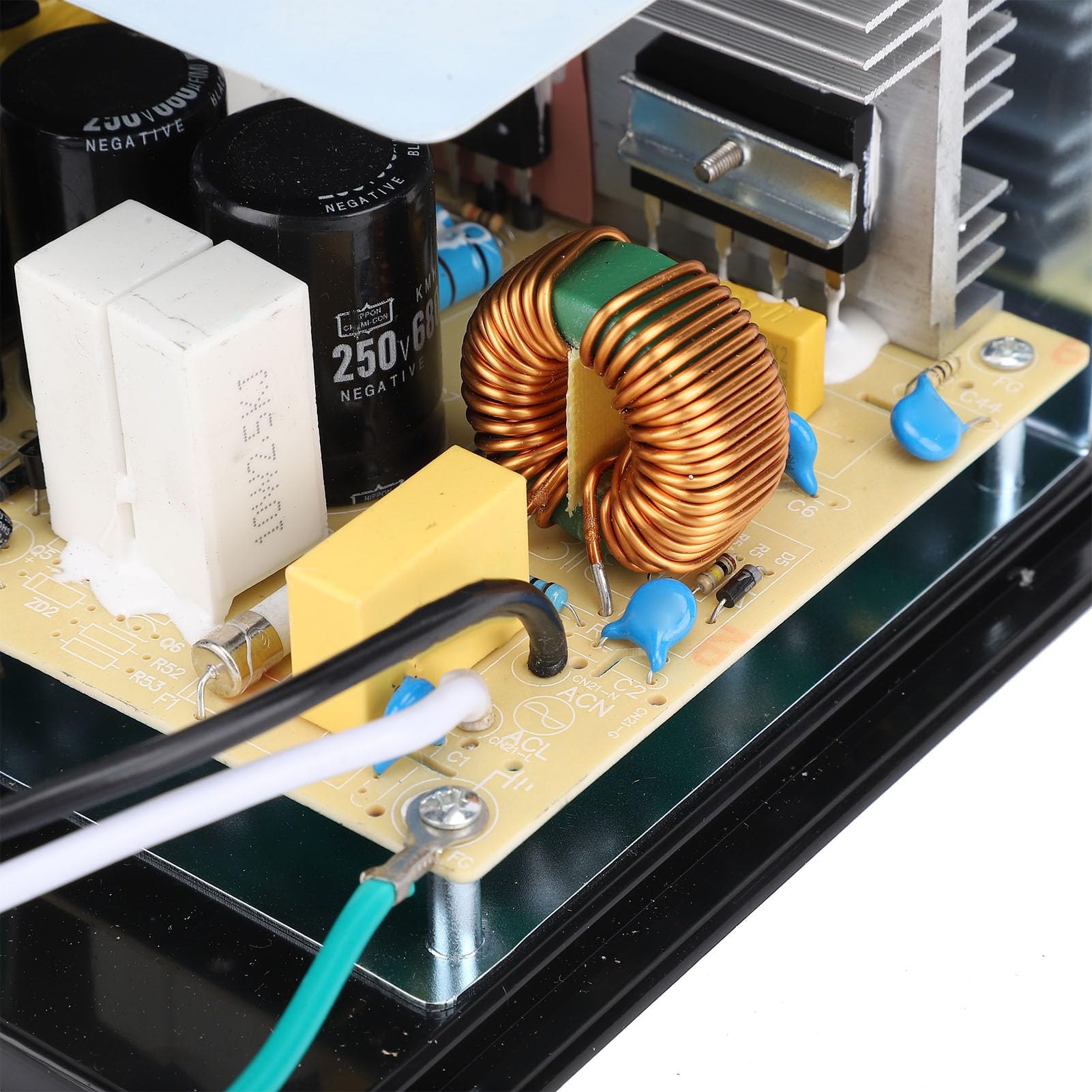Jiawu Convertitore di per WF 8955 MBA 12V 55Amp Caricatore Intelligente a 3 Stadi Gruppo Scheda Principale per Batteria al Litio Sigillata per con Protezione da Sovracorrente