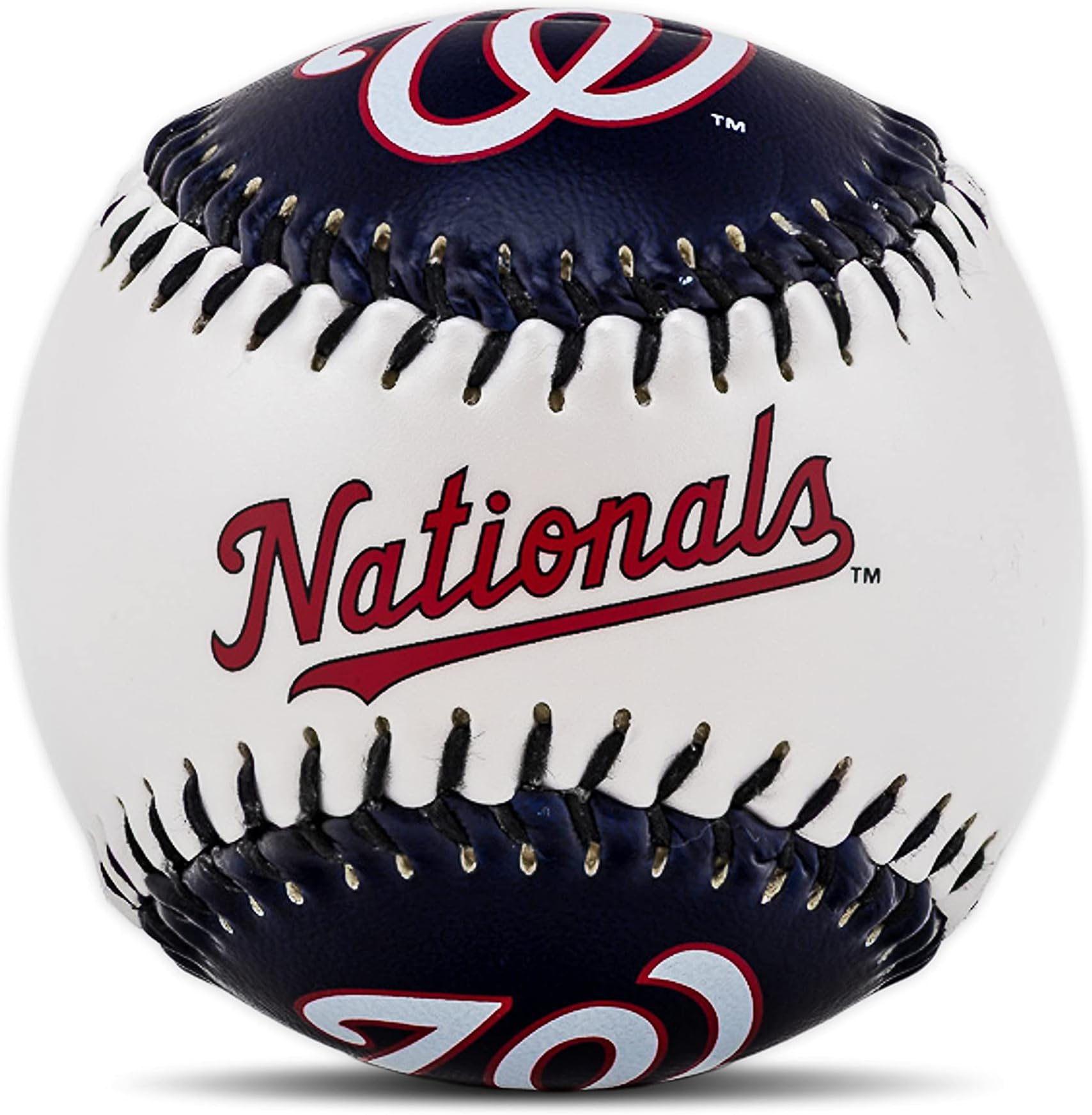 Franklin Sports Washington Nationals MLB Team Baseball - MLB Team Logo Soft Baseballs - Toy Baseball for Kids - Great Decoration for Desks and Office