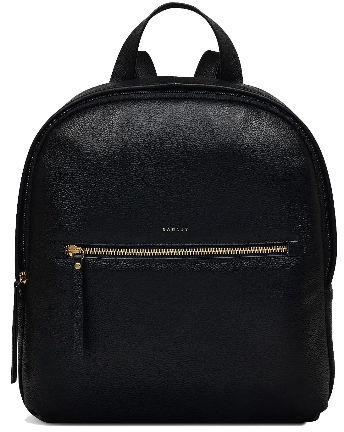 Radley Women's Black Gordon Road Medium Zip Around Leather Backpack,