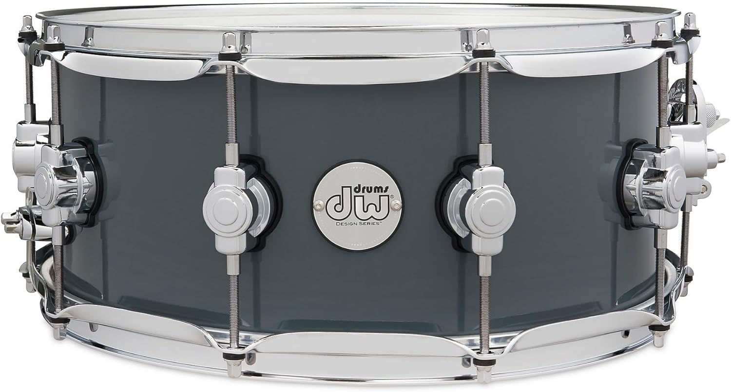 DW Design Series Snare Drum - 6 x 14-inch - Steel Grey