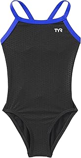 Girls’ Hexa Diamondfit Swimsuit Traje de baño de una Pieza, Niñas