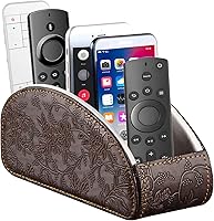 Vista 21 de Soporte de control remoto 5 compartimentos, piel sintética