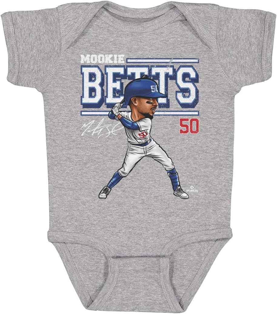 500 LEVEL Mookie Betts Baby Clothes - Mookie Betts Cartoon