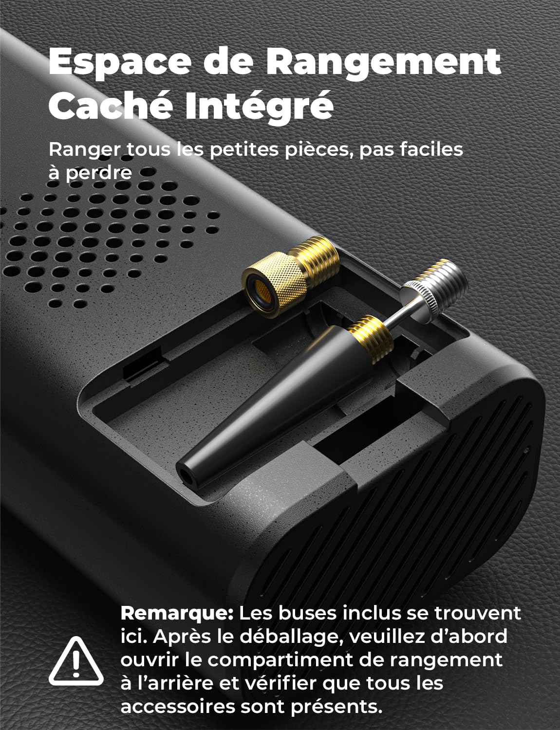 Oasser Gonfleur Pneus Voiture sans Fil 6000mAh Mini Compresseur à Air Portatif 150 PSI (10,3 Bar) Inflation Rapide Cylindre 19 mm Affiche 2 Valeur avec 3M Allume-Cigare 12V et Sac de Rangement