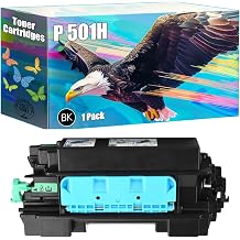 P 501H Toner Cartridges Compatible for Ricoh IM 430Fb P 501 Printers, High Yield 15000 Pages, Bright Colors Clear Printing Black