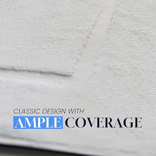 Miniatura 5 de belem Home Hospitality Kenwood - Tapetes de baño a granel calidad de hotel y secado rápido 60 tapetes de baño a granel de 20 x 30 pulgadas 100