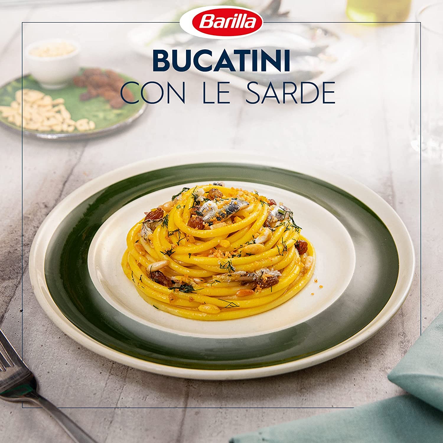 10x Barilla Bucatini Italian Pasta No. 9. 500g