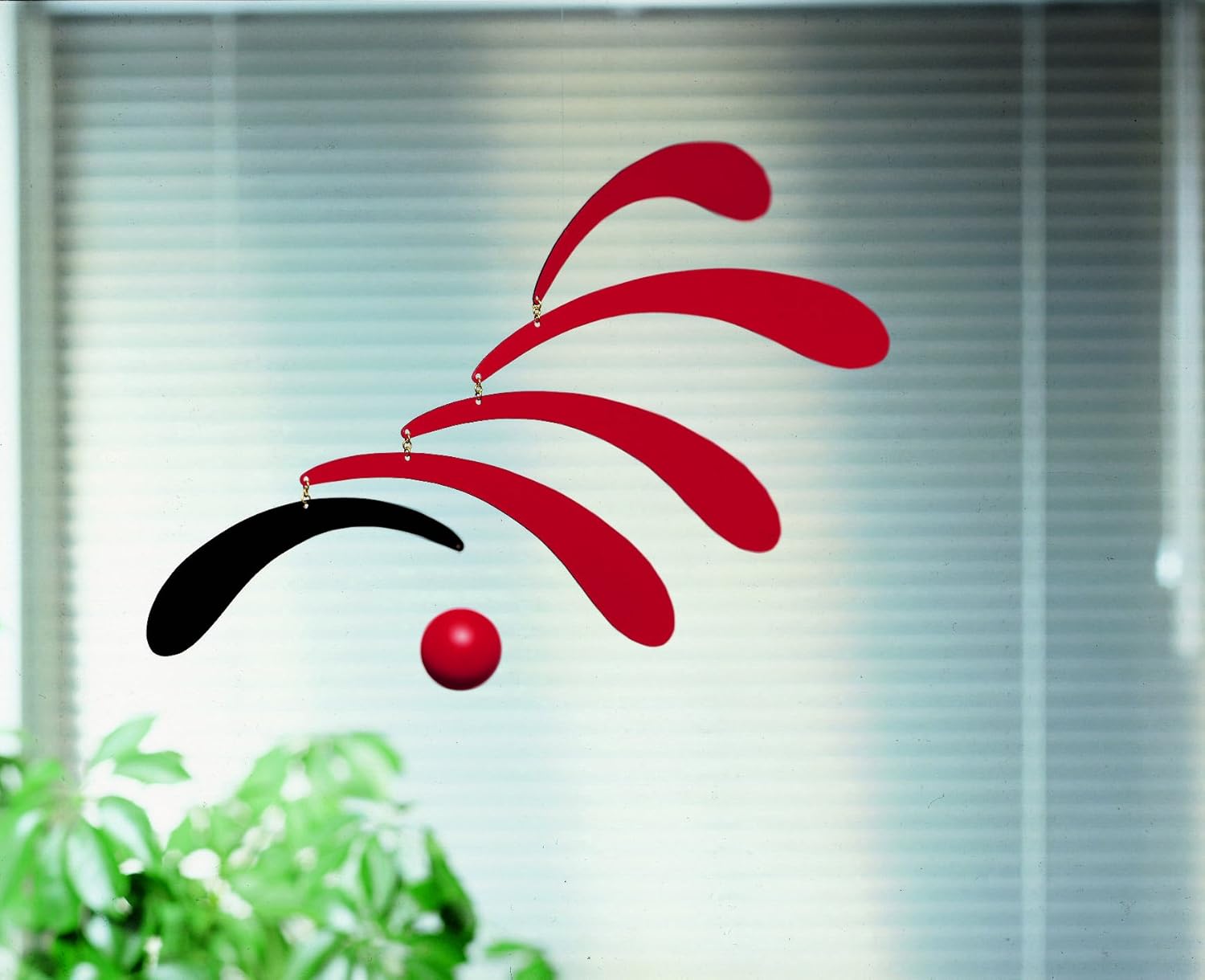 Flаѕh Dеаlѕ - 60% оƒƒ Flowing Rhythm Red Hanging Mobile - 18 Inches - Handmade in Denmark by Flensted Frее Shірріng 🛒 Flowing Rhythm Red Hanging Mobile - 18 Inches - Handmade in Denmark by Flensted