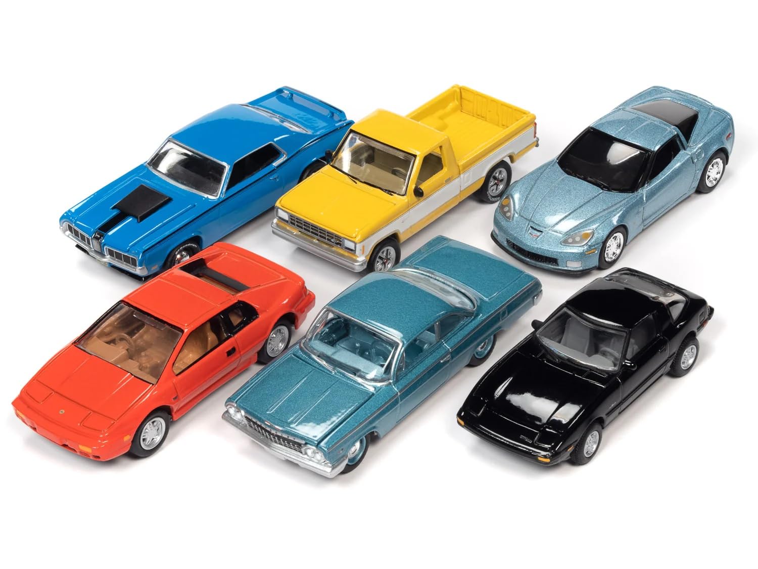 Amazon.com: Classic Gold Collection 2021 Set A of 6 Cars Release 4
