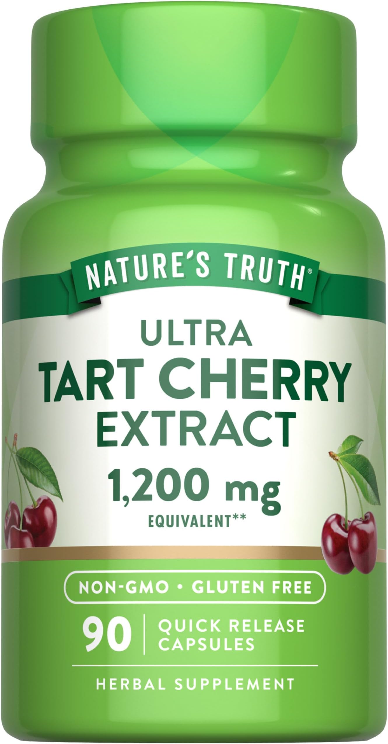Nature's Truth Ultra Tart Cherry Extract 1200 mg, 90 Count