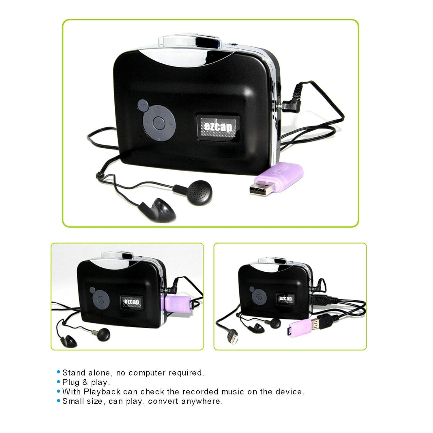 Microware Ezcap 230 playback controls