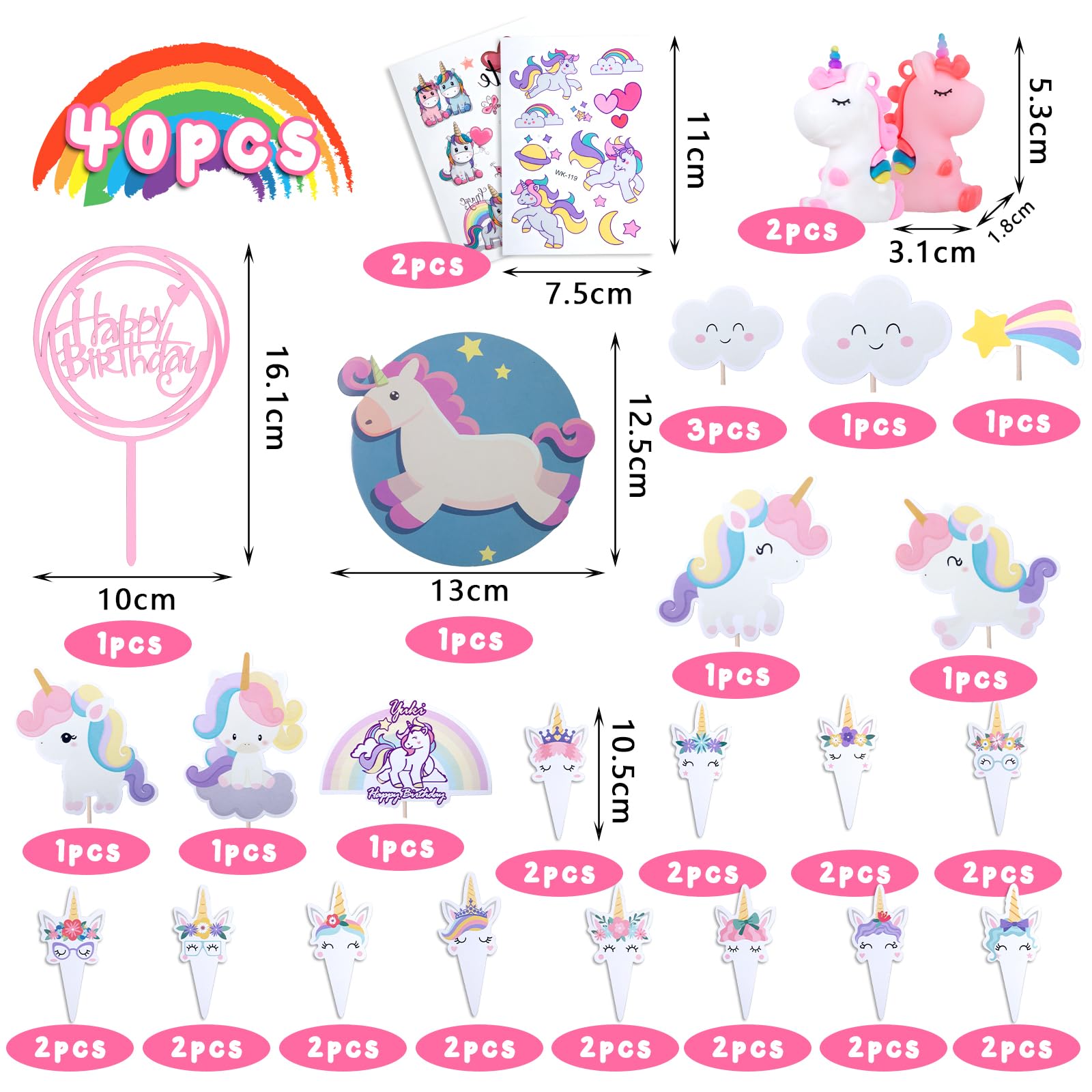 Baking Time Unicorn Cupcakes - Premium Bakmixen | Dr