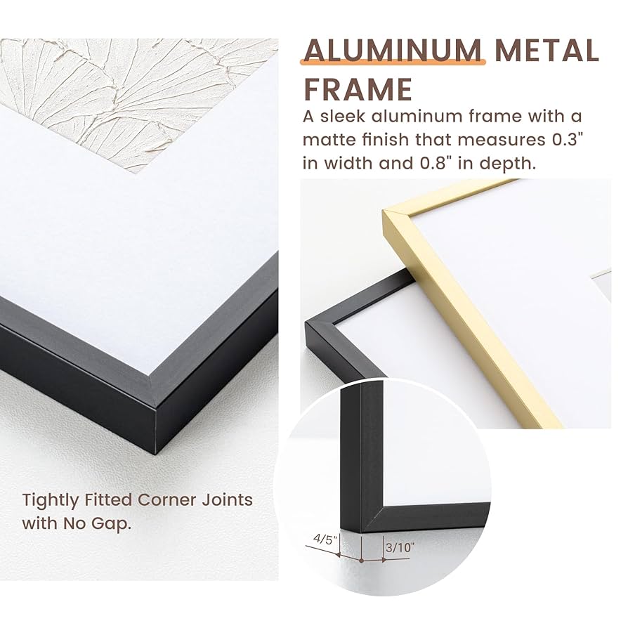 Amazon.co.jp: 16×24インチのアルミニウム製写真フレーム、16×24