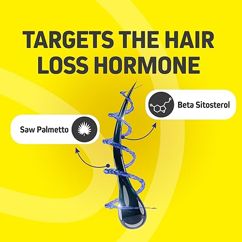 Miniatura 3 de Foli-tonic - Suplemento bloqueador de DHT y pérdida de cabello tratamiento de adelgazamiento del cabello y promueve el crecimiento saludable del