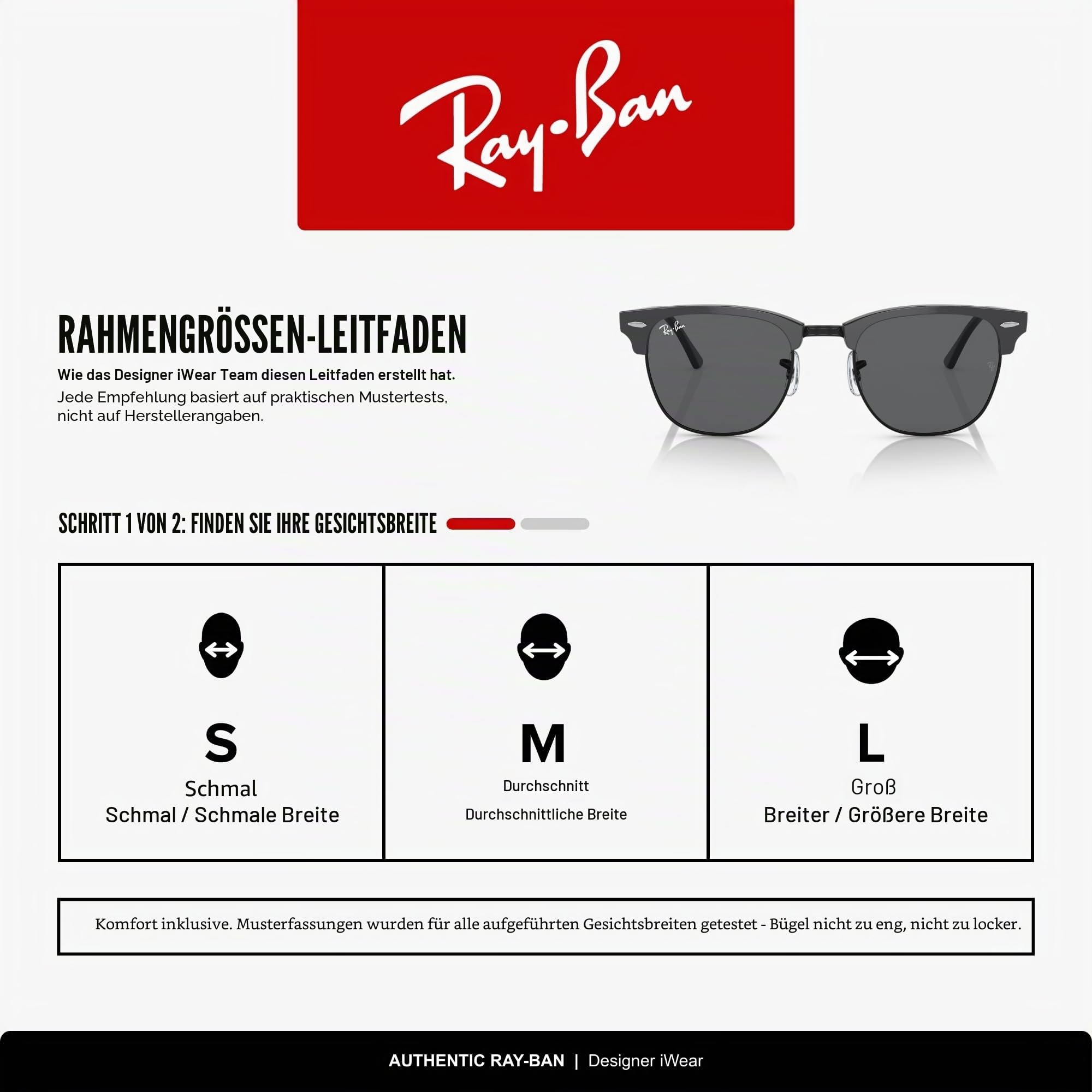 Ray-Ban RB3016 Clubmaster Square Sunglasses